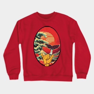 Hang Loose With Mother Nature Crewneck Sweatshirt